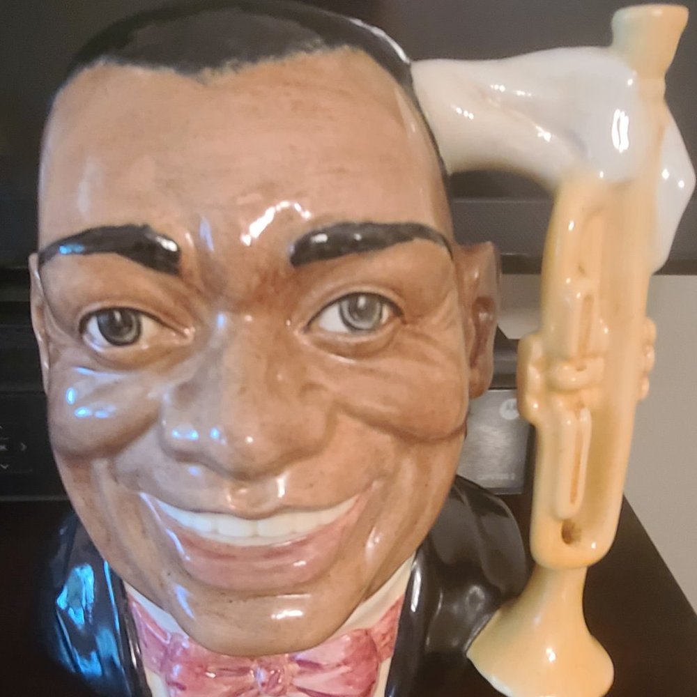 Louis Armstrong Jug- Retired Piece